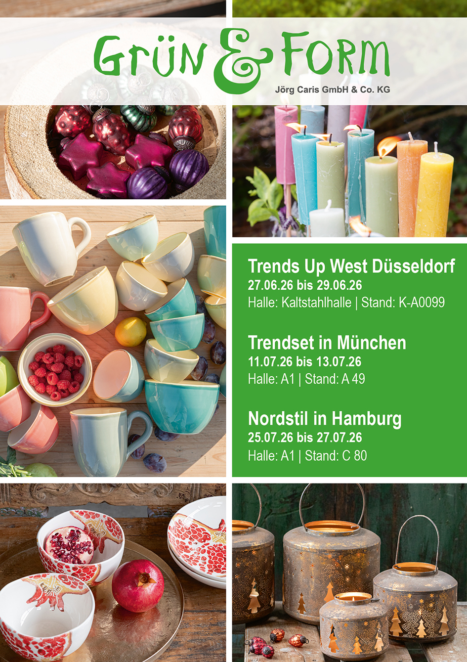Drei Fachmessen im Sommer